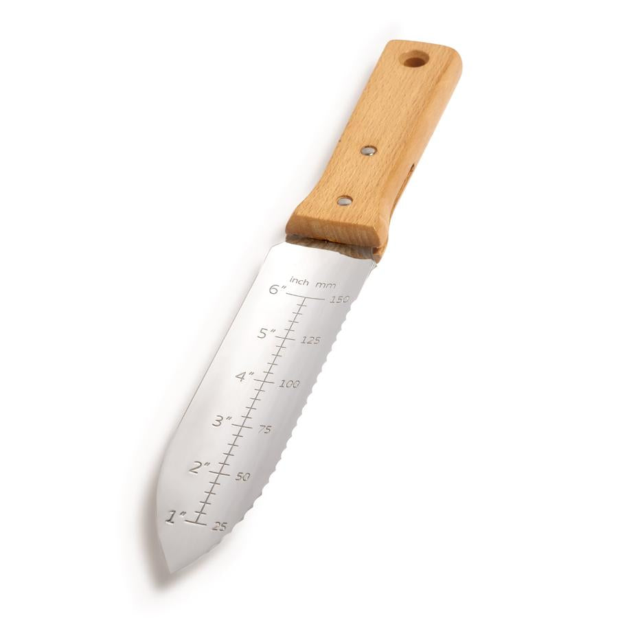 Nisaku Japanese Hori Hori Knife Garden Trowel Stainless Steel NJP650