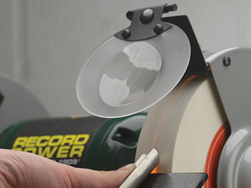 Record Power RSBG8 8" Bench Grinder with 40 mm White stone