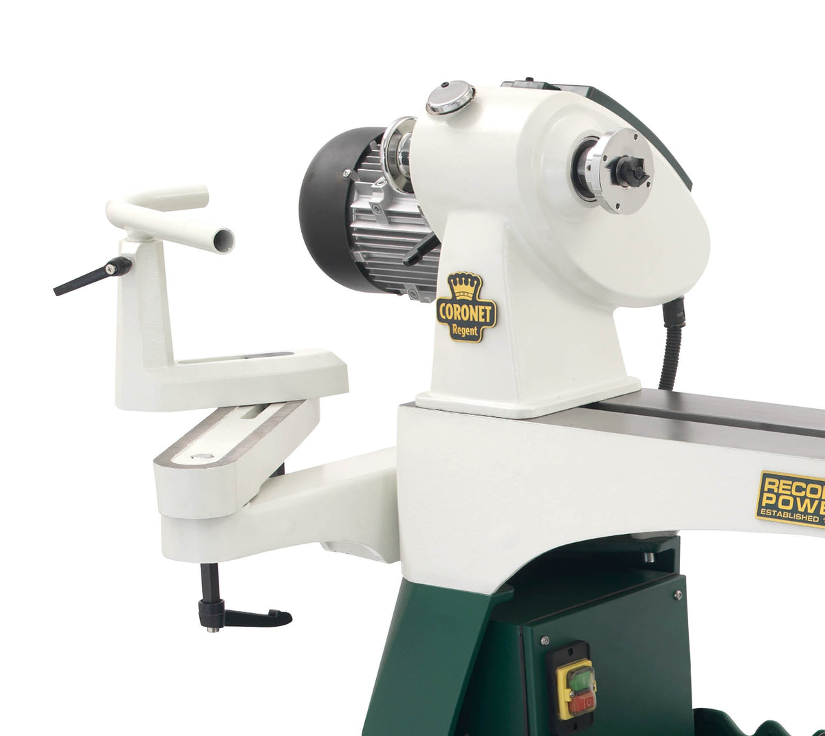 Record Power Outrigger Attachment for Envoy and Regent Lathes (17870) (New Cream version)