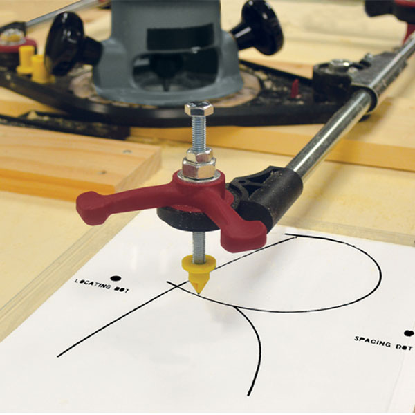 Milescraft Pantograph Pro Router Kit 1221