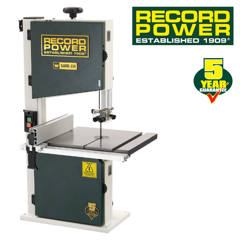 Record Power SABRE-250 10" Bandsaw 66500