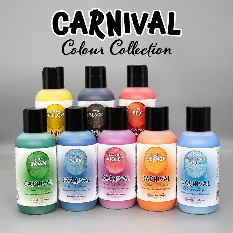 Hampshire Sheen Carnival Colours Wood Stain