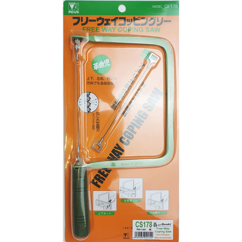 Asahi Japanese Free-Way Coping Saw CS178