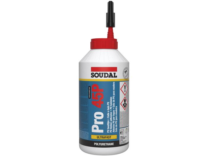 Soudal  Pro 45P Polyurethane Wood Adhesive - Fast Drying