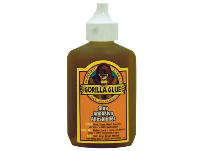 Gorilla Polyurethane Glue for Stone, Metal, Ceramic, Glass & Wood - Waterproof