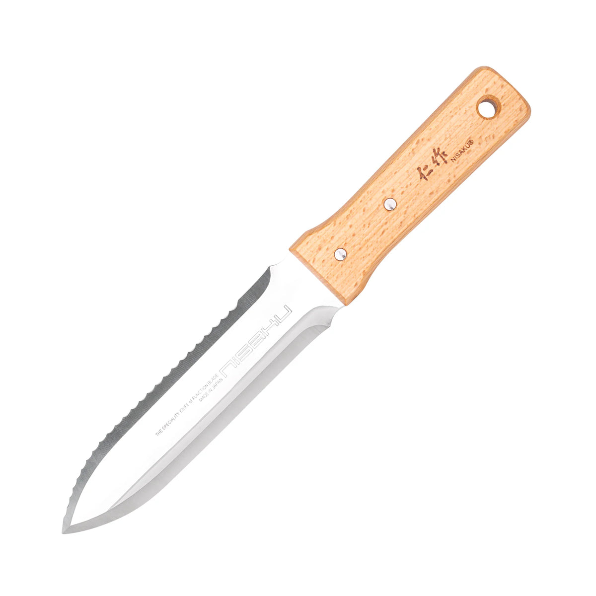 Nisaku Japanese Hori Hori Knife Garden Trowel Stainless Steel NJP650