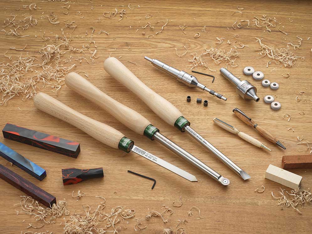 Record Power Deluxe 3-Piece Small Project Set with Mandrel Kit and Ring Bushes 103713