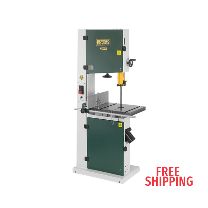 Record Power SABRE-450 18" Bandsaw (Single Phase)