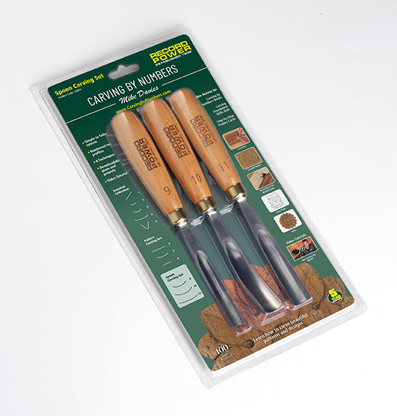 Record Power Spoon Carving Set - 3 Piece