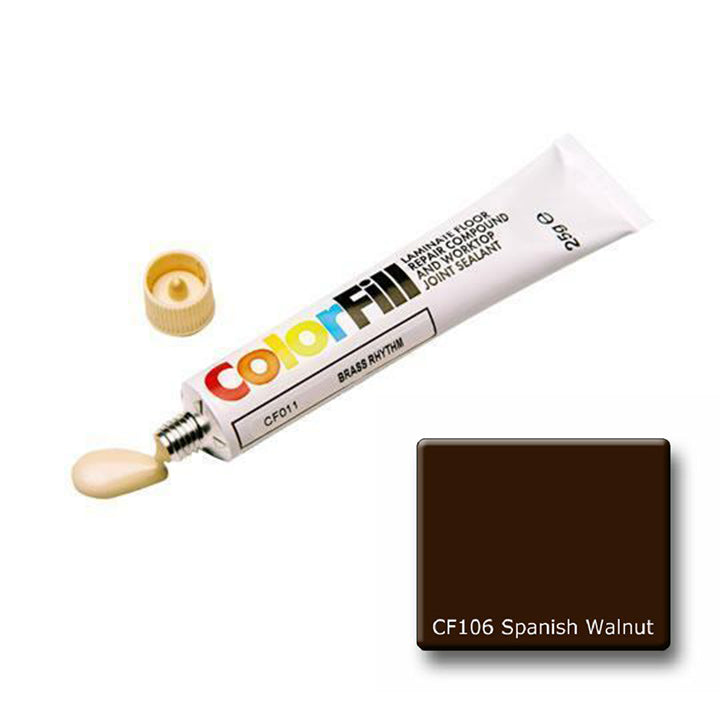 ColorFill Worktop Joint Sealer CF106 Spanish Walnut