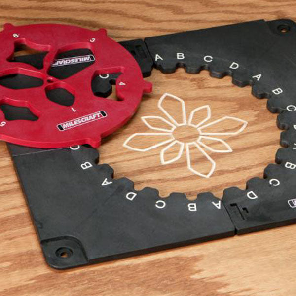Milescraft Woodworking Design Inlay Kit 1207/1257