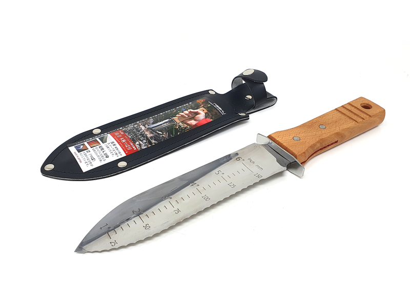 Nisaku Japanese Stainless Steel Hori Hori Gardening knife TM802