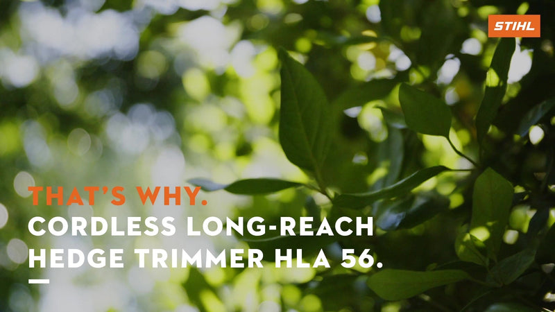 Stihl HLA 56 135° Adjustable Cordless Long-reach Hedge Trimmer