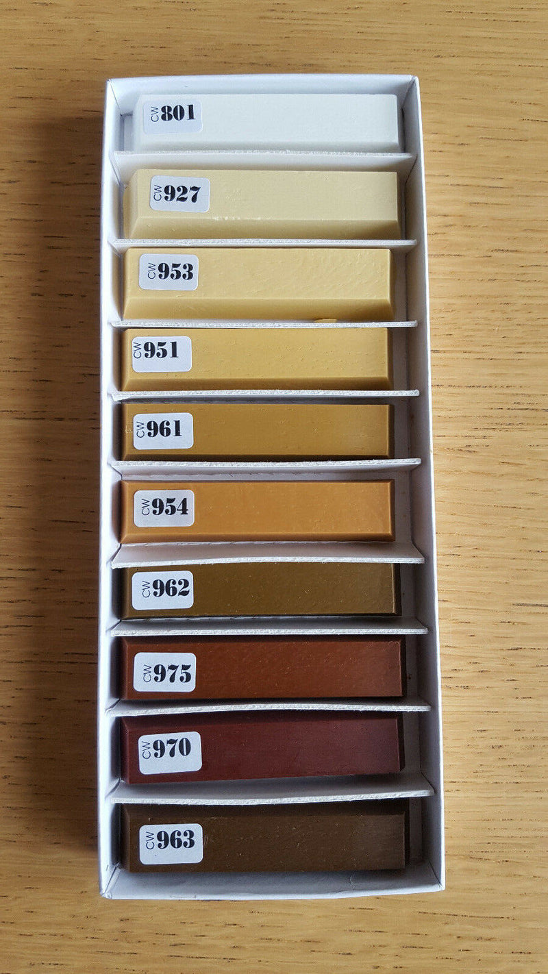Unika Box of 10 Mixed ColorWax
