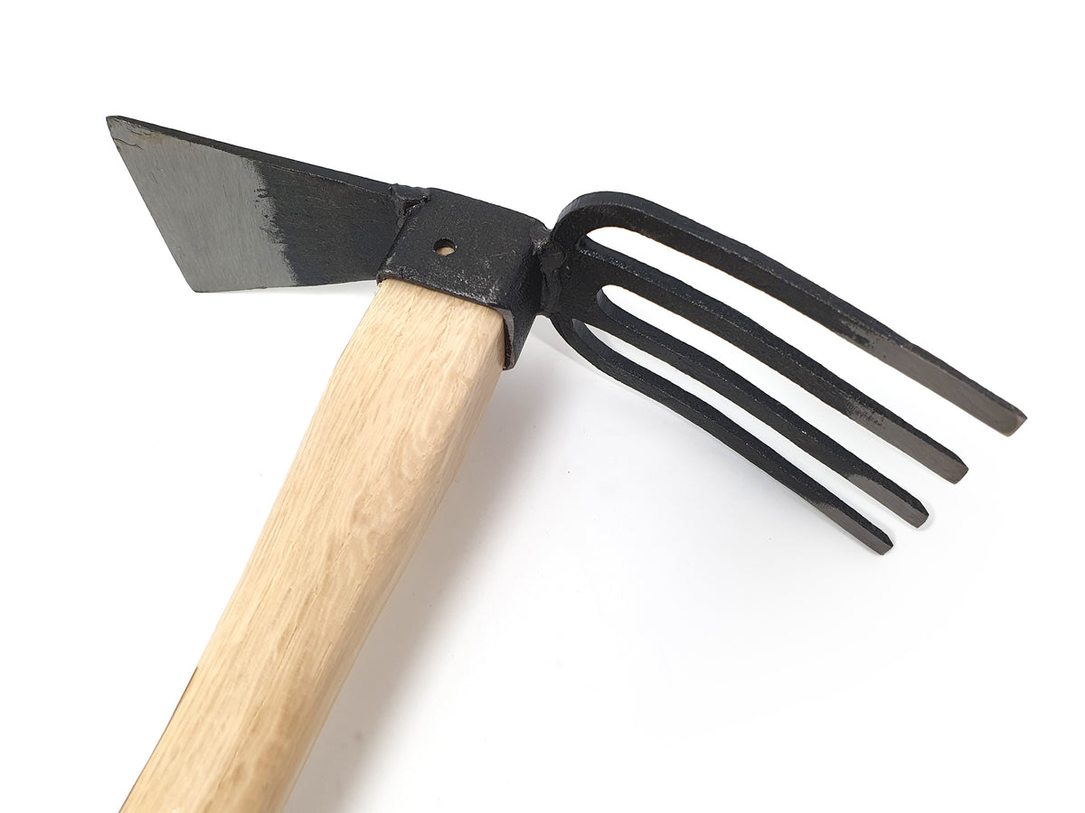 Japanese Combination Hoe/Rake (Ika Hoe) by Fujikawa Carbon Steel