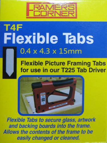 Charnwood T4F Flexible Tab, Pack of 2500